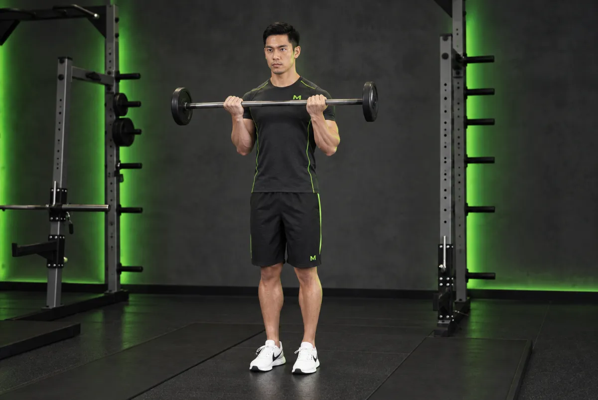 Cuốn tạ đòn (barbell curl) (Kết thúc)