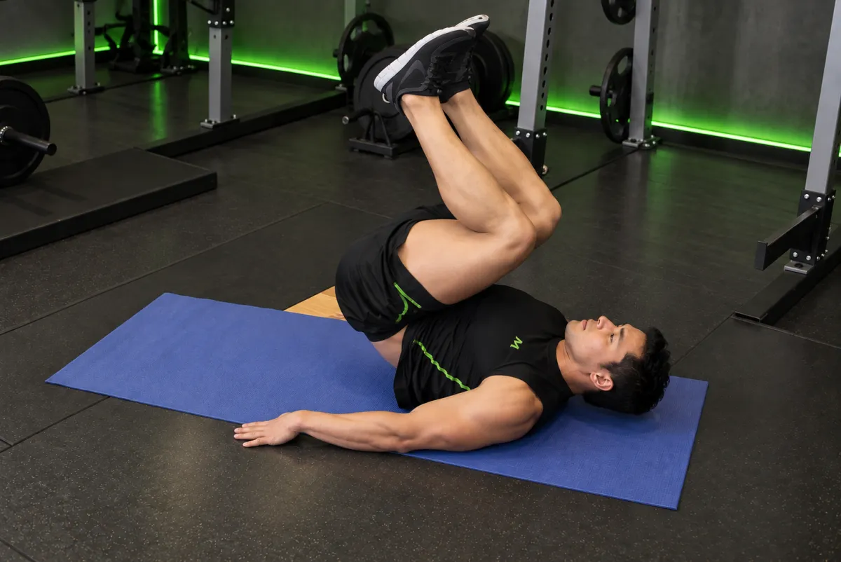 Bent-Knee Hip Raise (End)