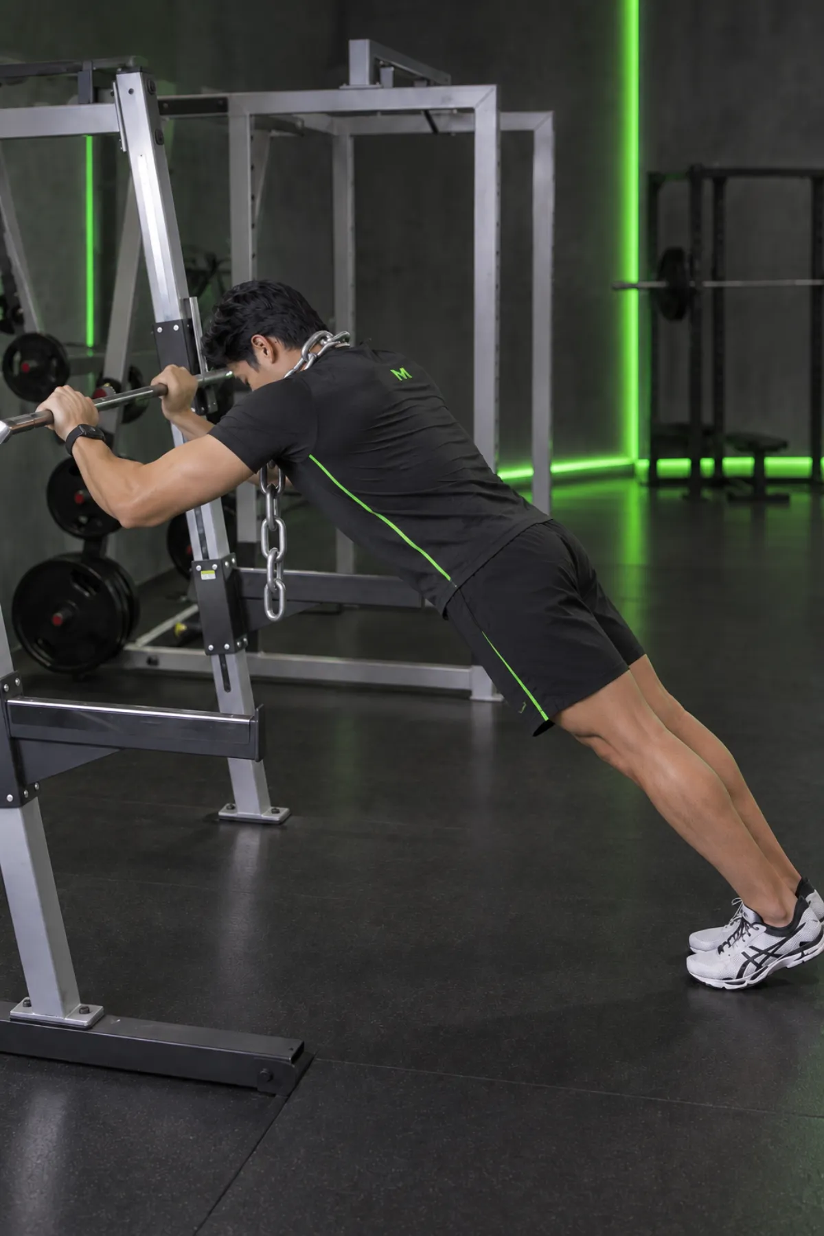 Đẩy tam đầu bằng trọng lượng cơ thể (body tricep press) (Kết thúc)