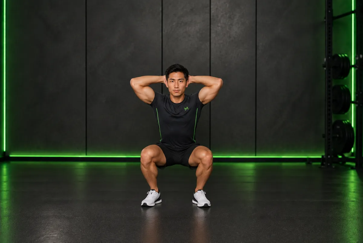 Bodyweight Squat (End)