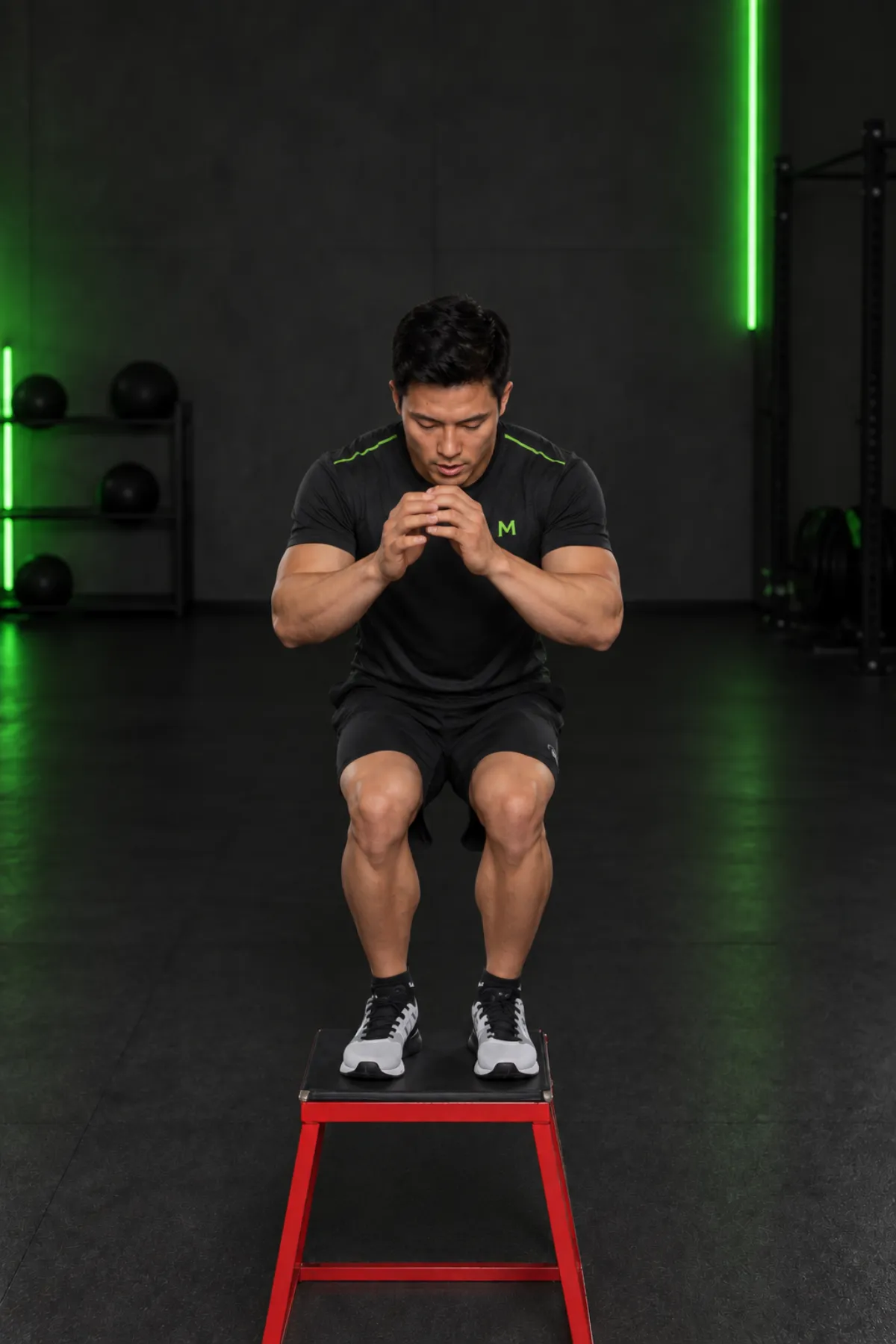 Nhảy lên hộp liên tiếp (box jump) (Kết thúc)