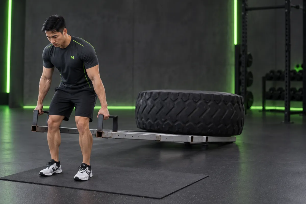 Deadlift nâng ô tô (car deadlift) (Bắt đầu)