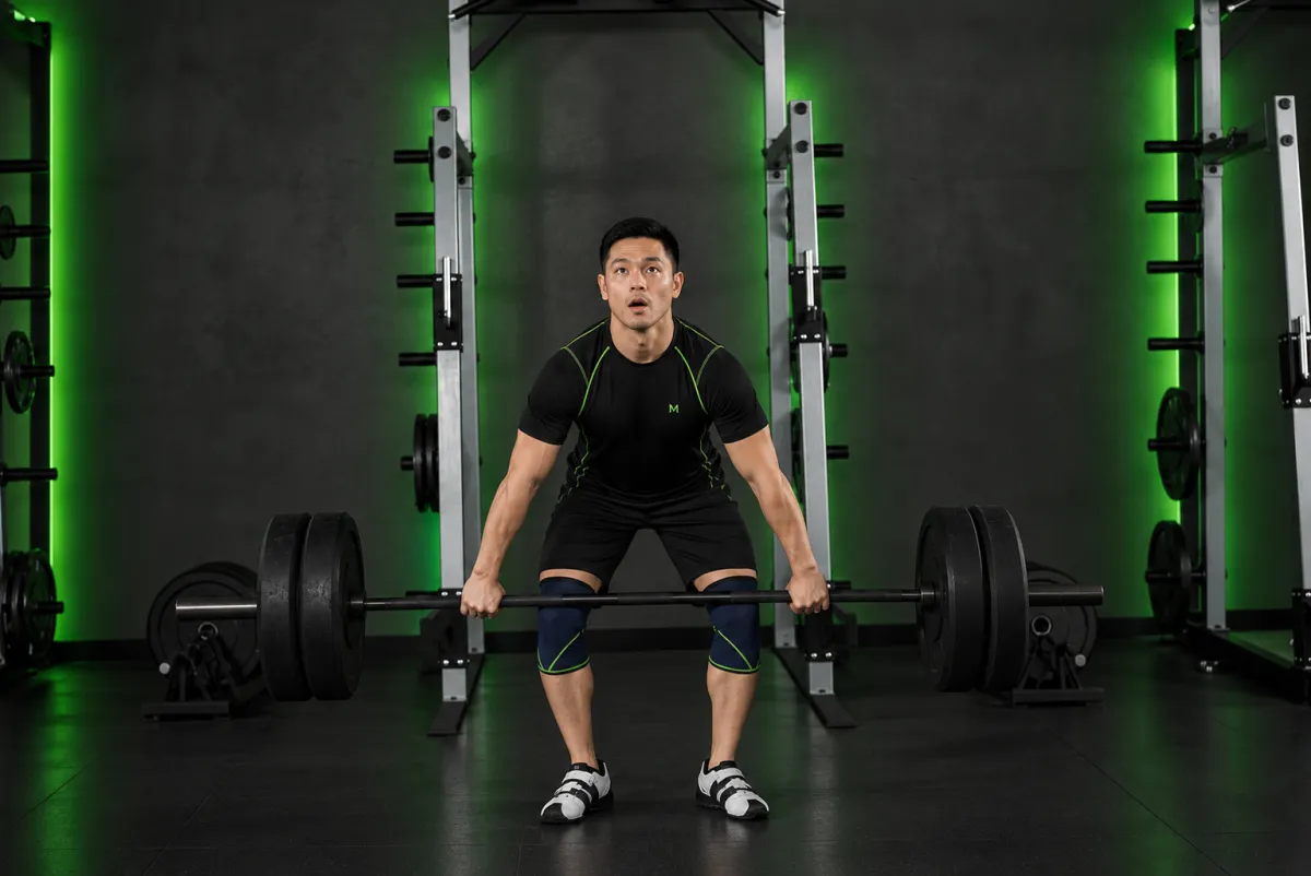 Kéo tạ kiểu clean (clean pull) (Kết thúc)