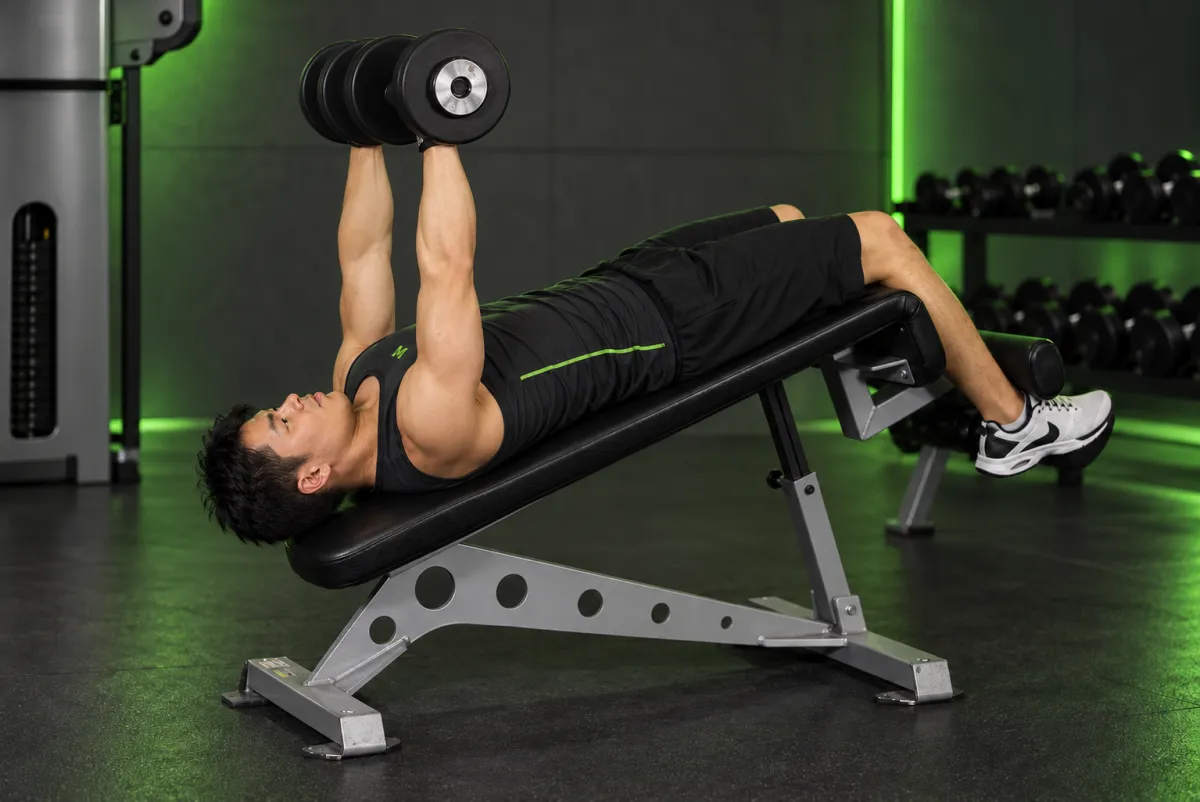 Đẩy tạ đơn dốc xuống (Kết thúc)