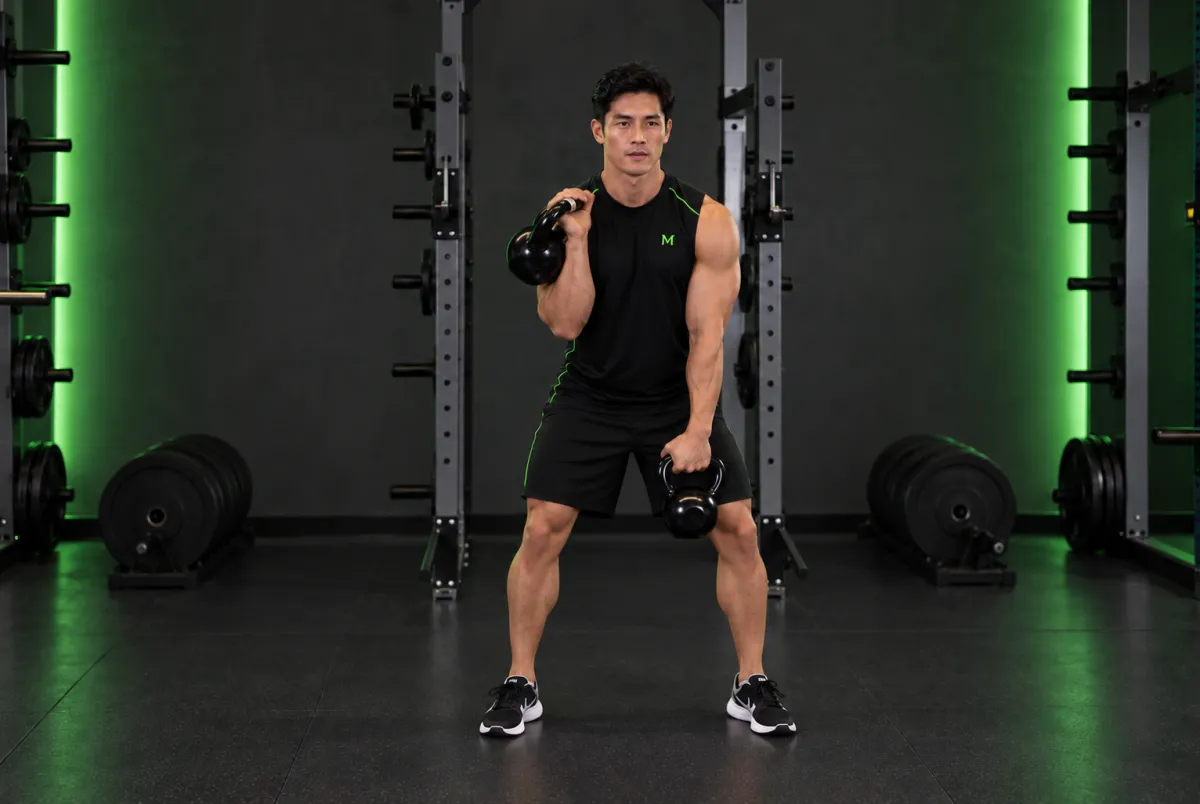 Hang clean xen kẽ với hai tạ ấm (Kết thúc)