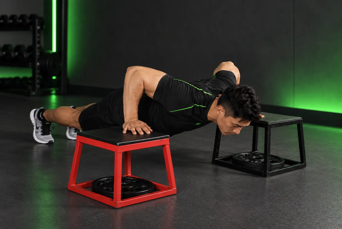 Chống đẩy thả tay (drop push) (Kết thúc)