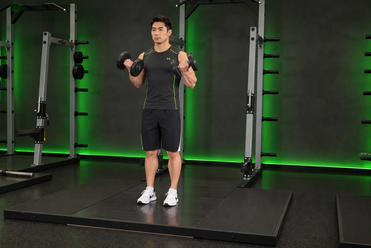 Cuốn tạ đơn (dumbbell curl) (Kết thúc)