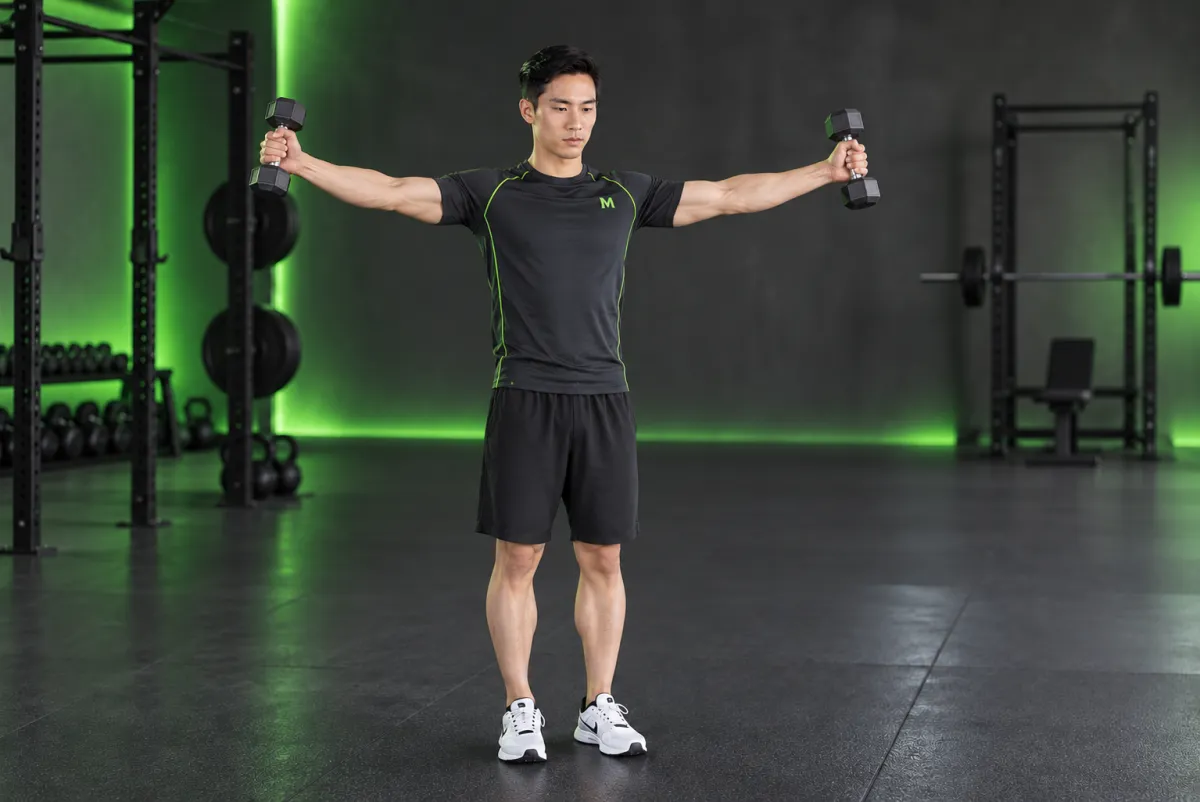 Dumbbell Scaption (End)