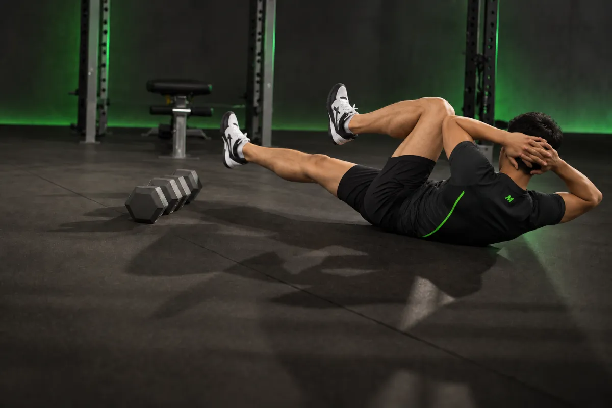 Chạm khuỷu tay vào đầu gối (elbow to knee) (Kết thúc)