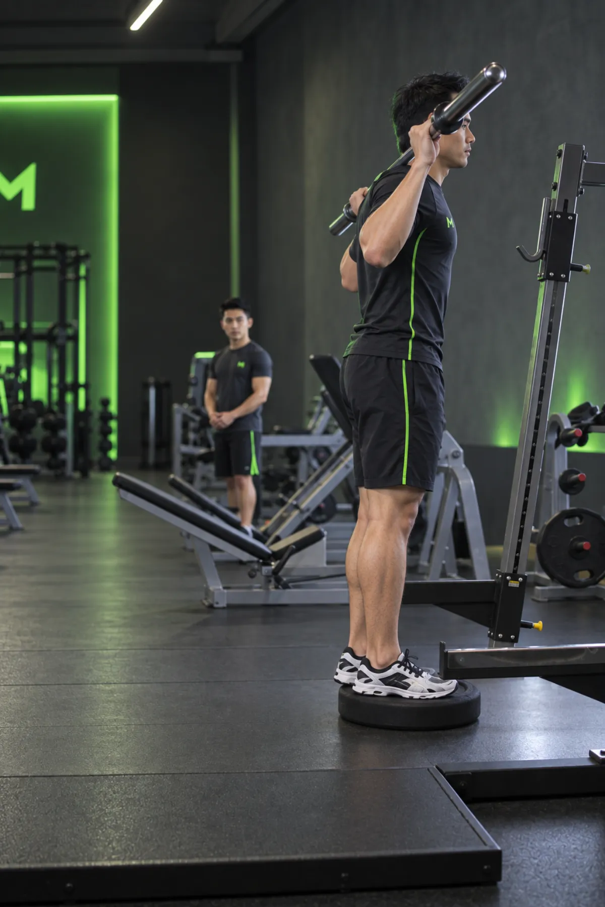 Elevated Back Lunge (Start)