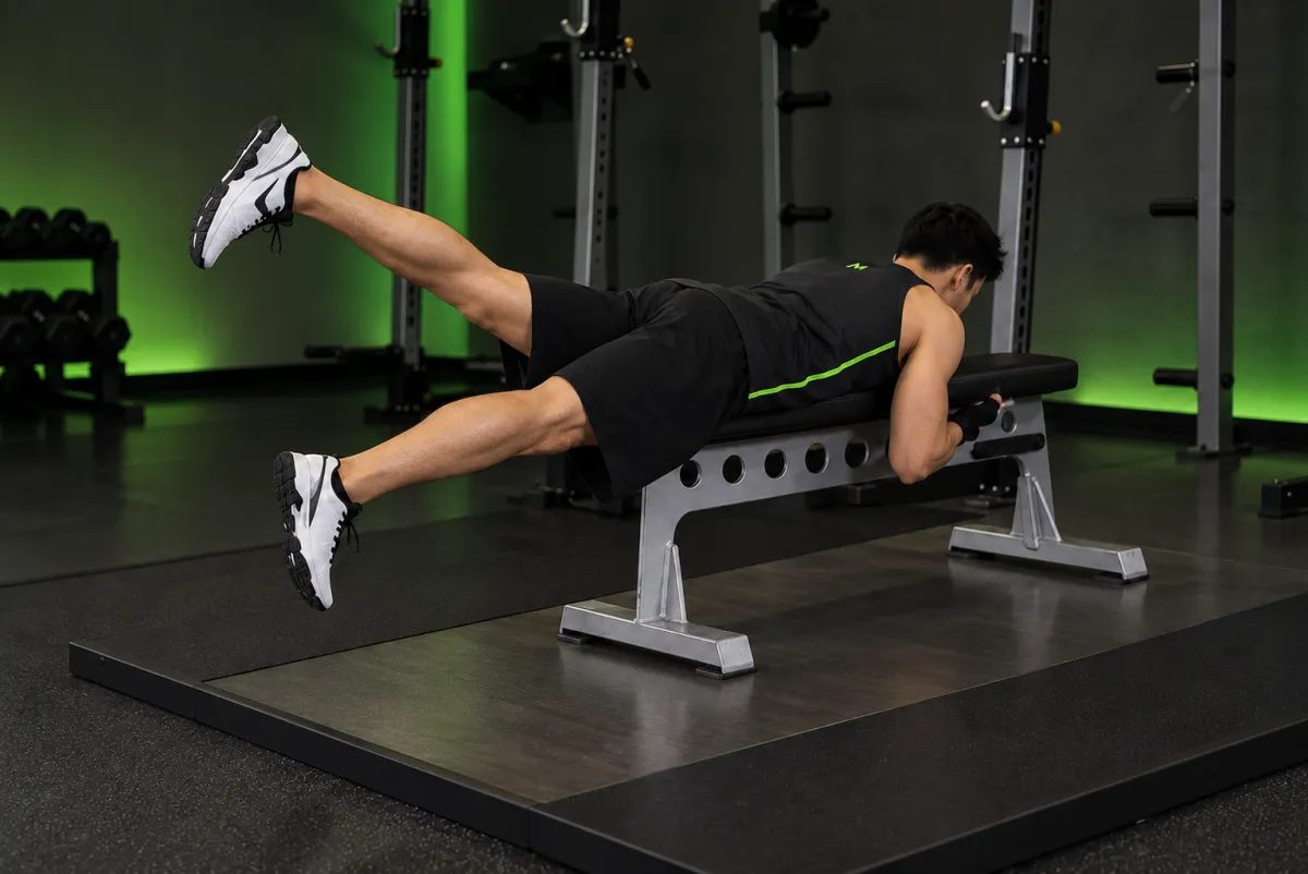 Đá chân luân phiên nằm ngửa (flutter kicks) (Kết thúc)