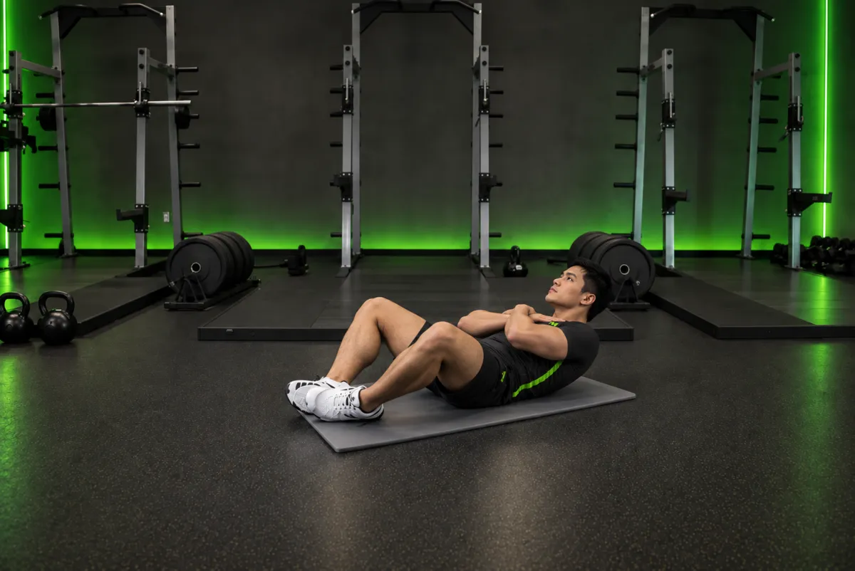 Frog Sit-Ups (End)
