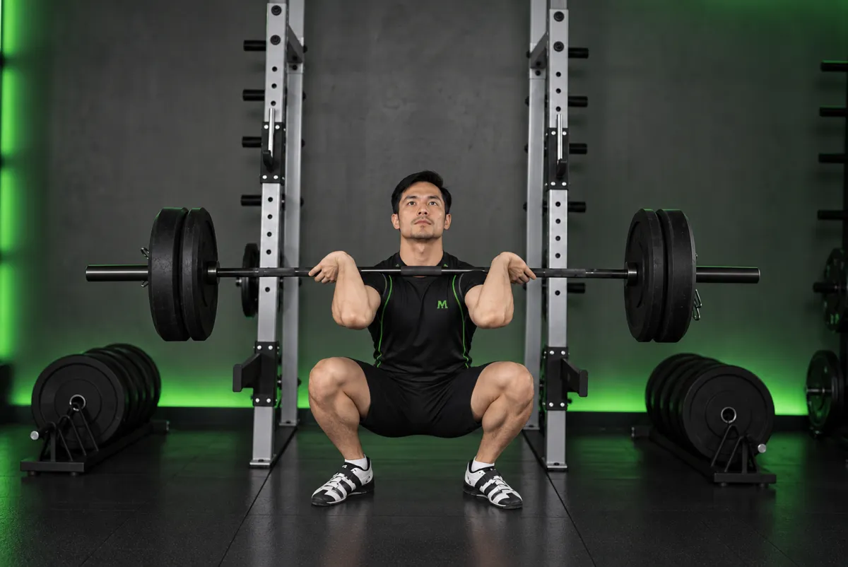 Front Squat (Clean Grip) (End)