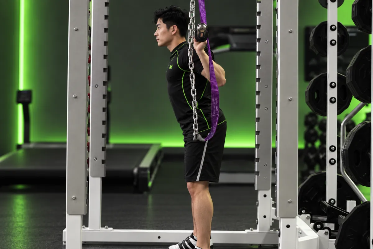 Good morning với thanh tạ treo (hanging bar good morning) (Kết thúc)