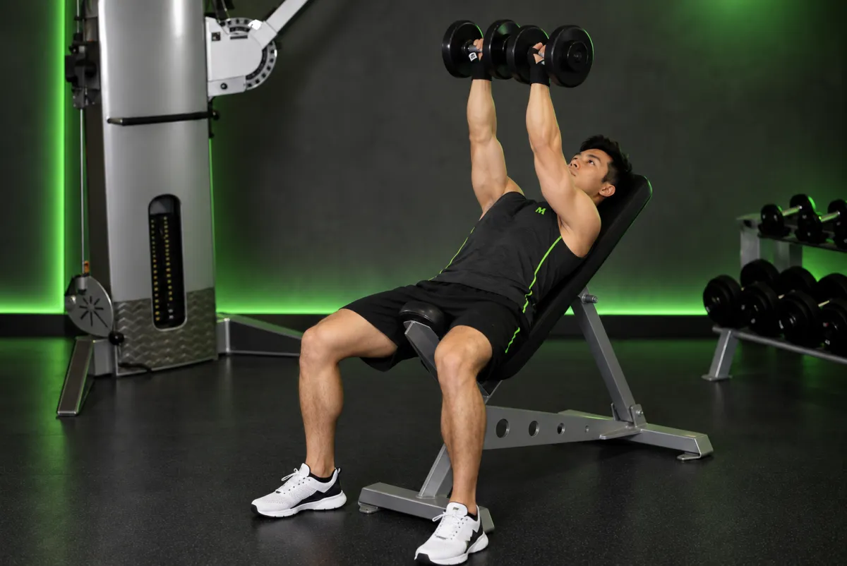 Incline Dumbbell Flyes - With A Twist (End)