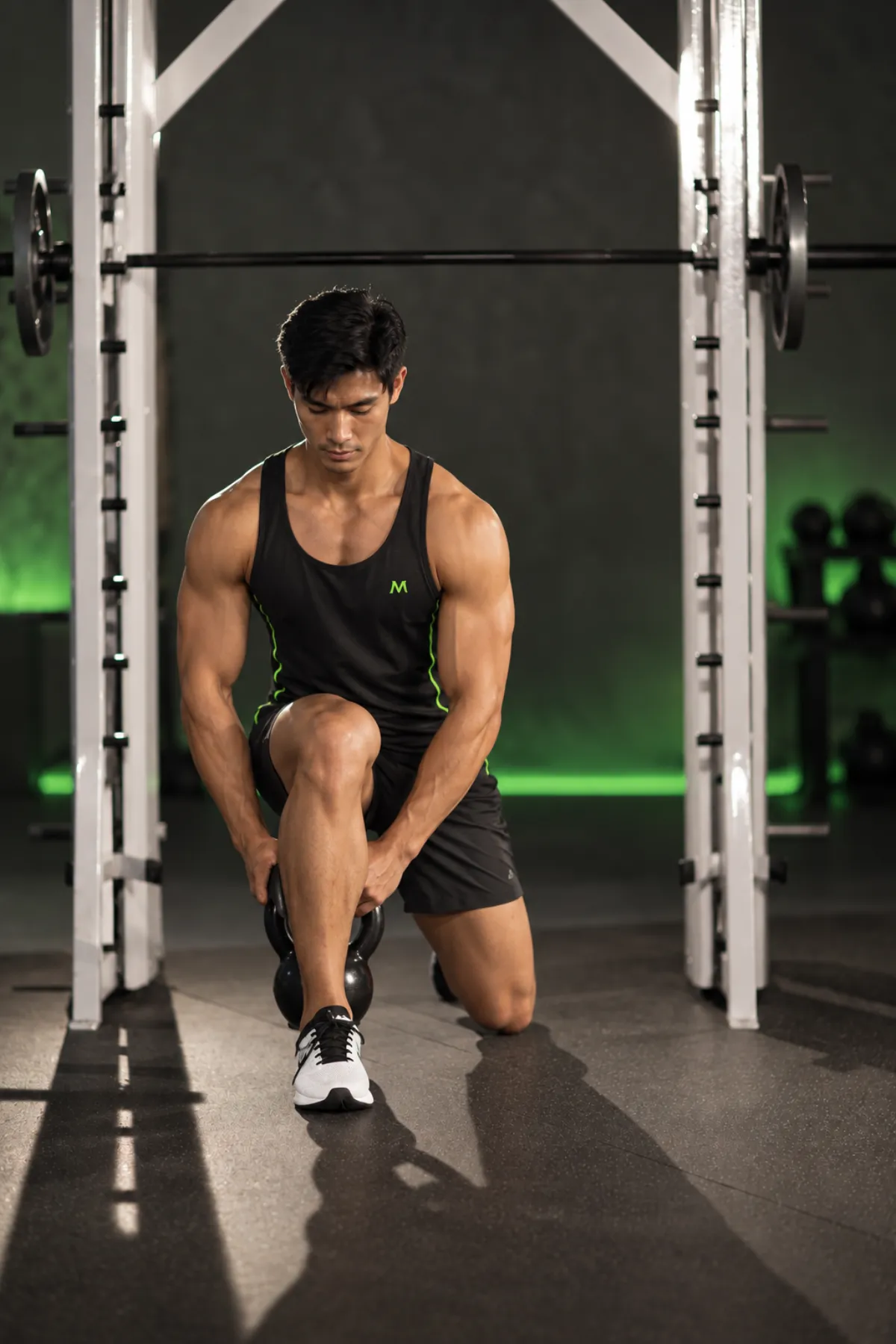 Lunge chuyền tạ ấm dưới chân (Kết thúc)