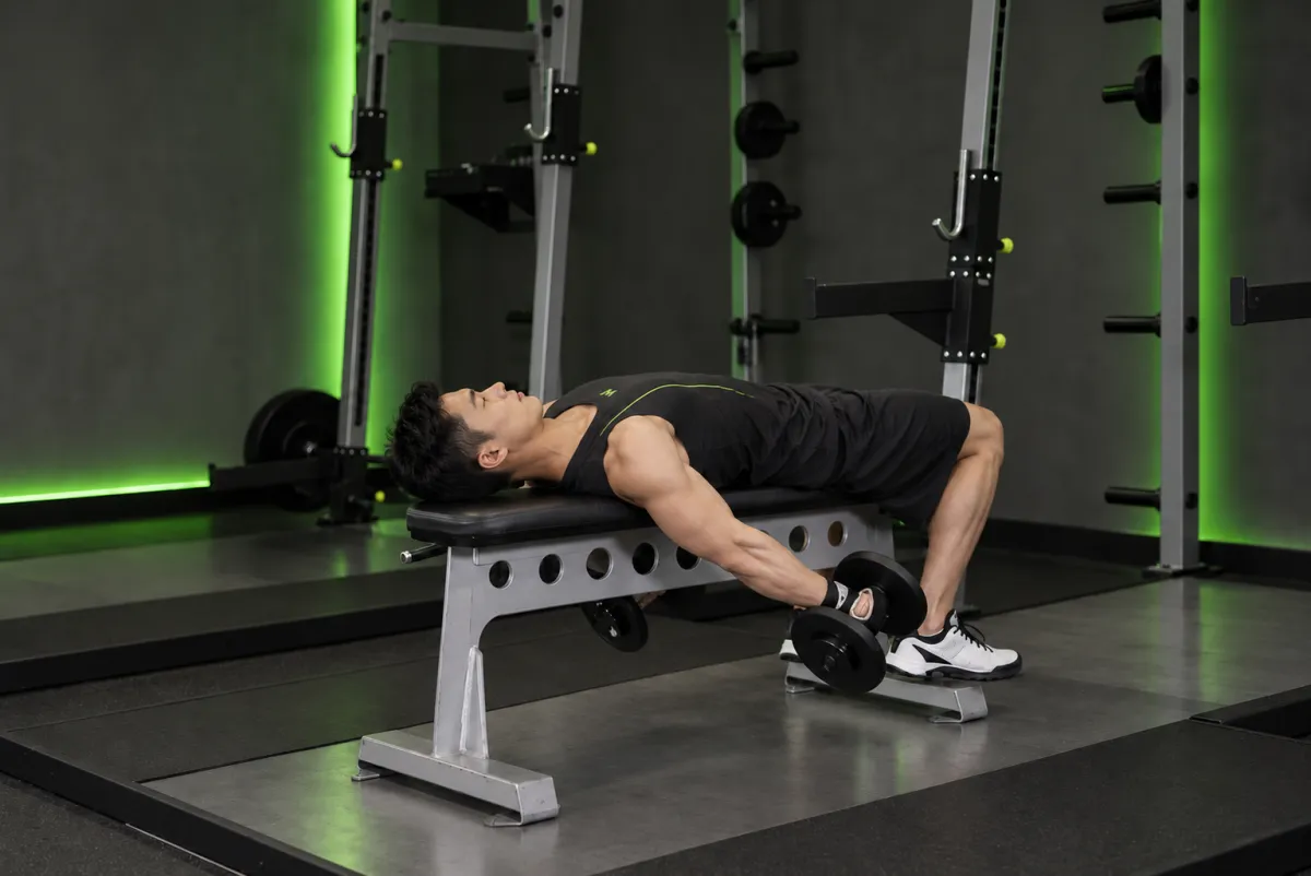 Cuốn tạ đơn nằm ngửa (Kết thúc)