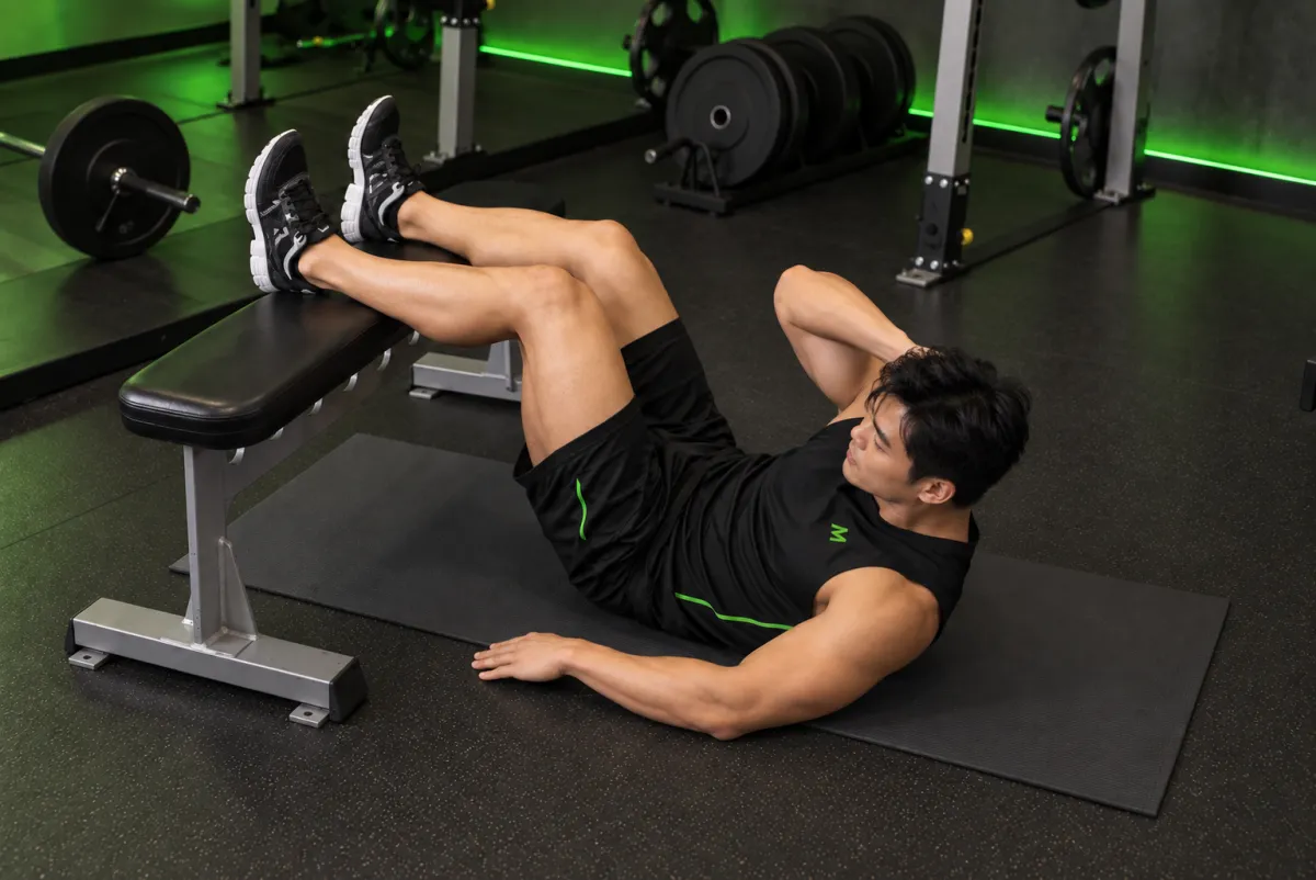 Oblique Crunches (End)