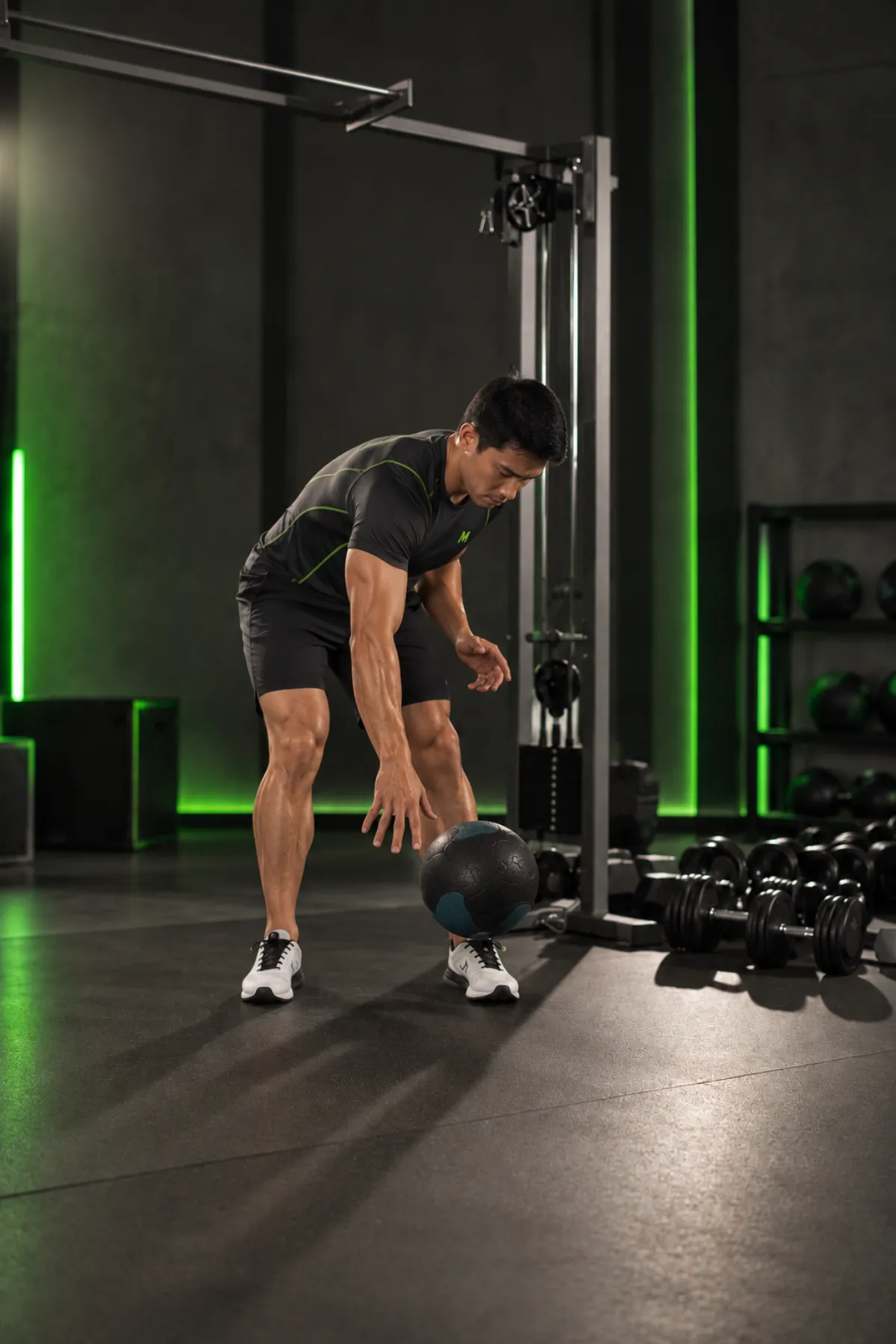 Đập bóng tạ một tay (Kết thúc)