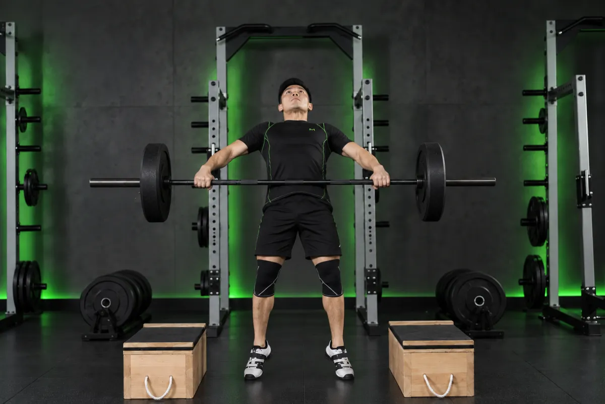 Power snatch từ bục kê (power snatch from blocks) (Kết thúc)