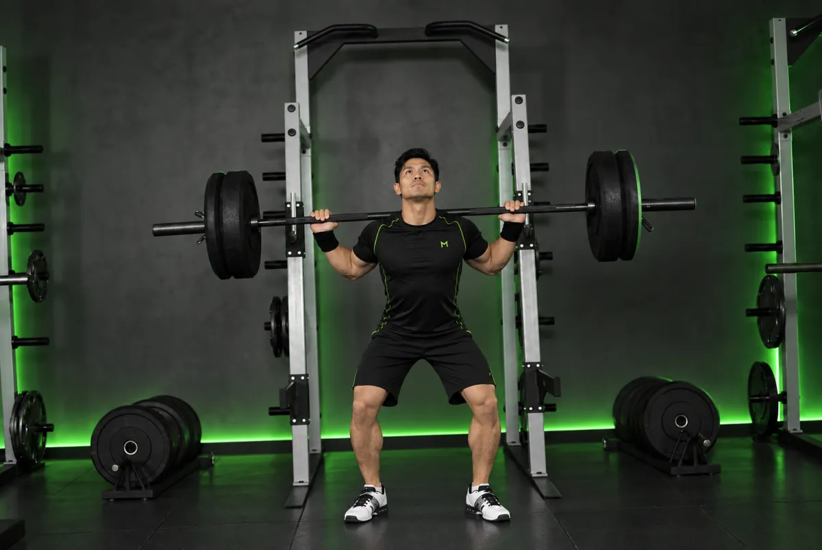 Push press sau gáy (Kết thúc)