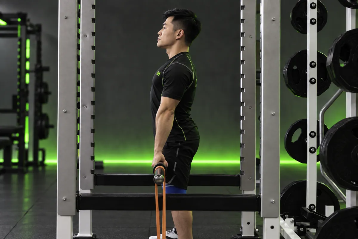 Rack Pull with Bands (End)