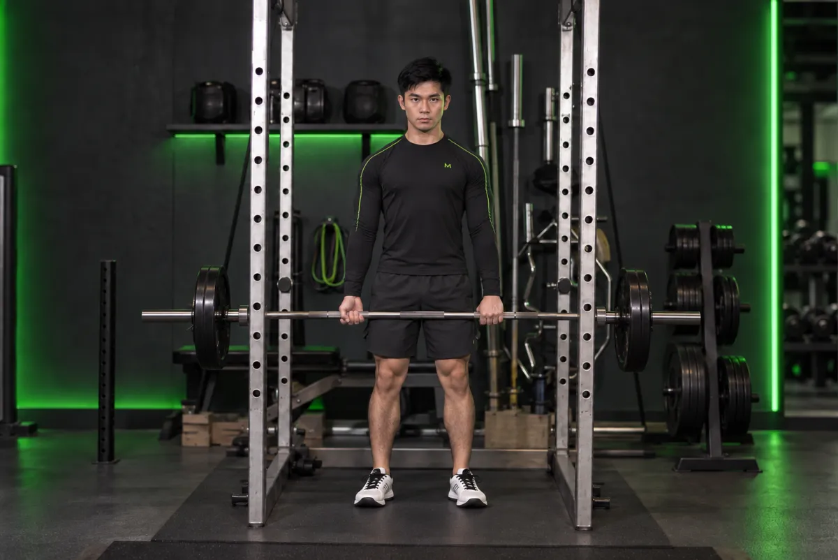 Deadlift với dây kháng lực treo (reverse band deadlift) (Kết thúc)