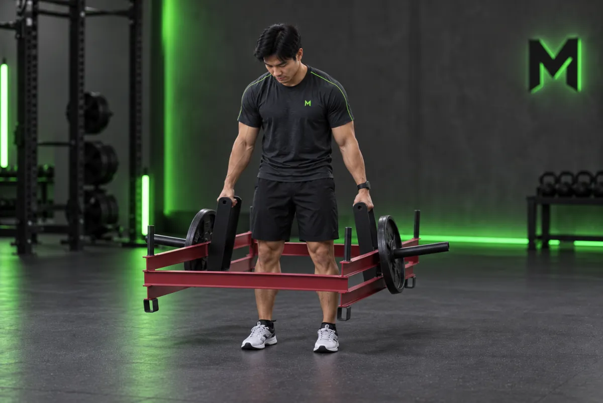 Rickshaw Deadlift (End)