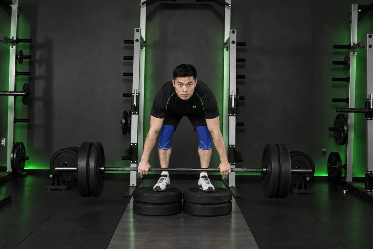Deadlift kiểu Romania đứng trên bục (RDL from deficit) (Kết thúc)