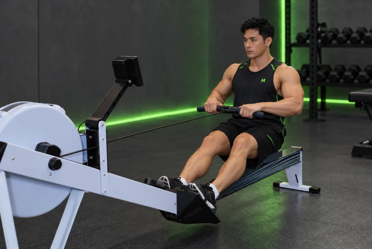 Máy chèo thuyền (rowing machine) (Kết thúc)
