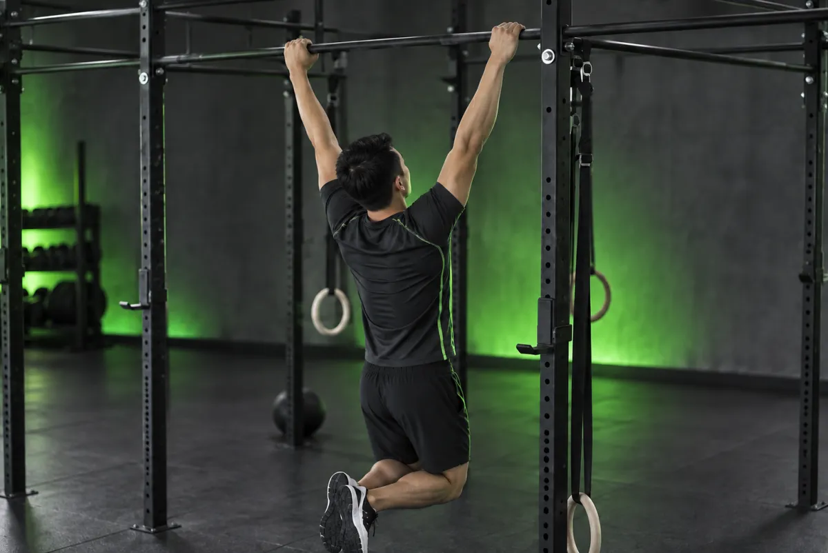Hít xà bả vai (scapular pull-up) (Kết thúc)