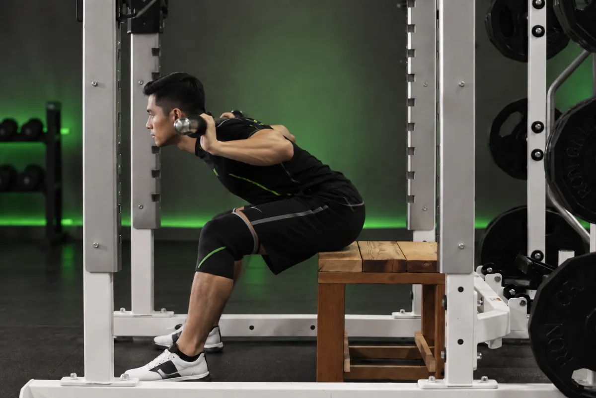 Seated Good Mornings (End)