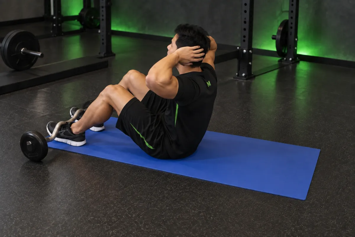 Gập bụng (sit-up) (Kết thúc)