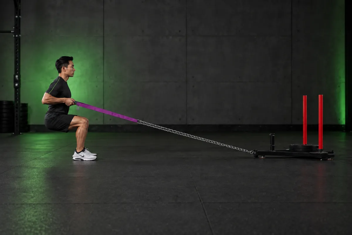 Kéo xe trượt (sled row) (Kết thúc)