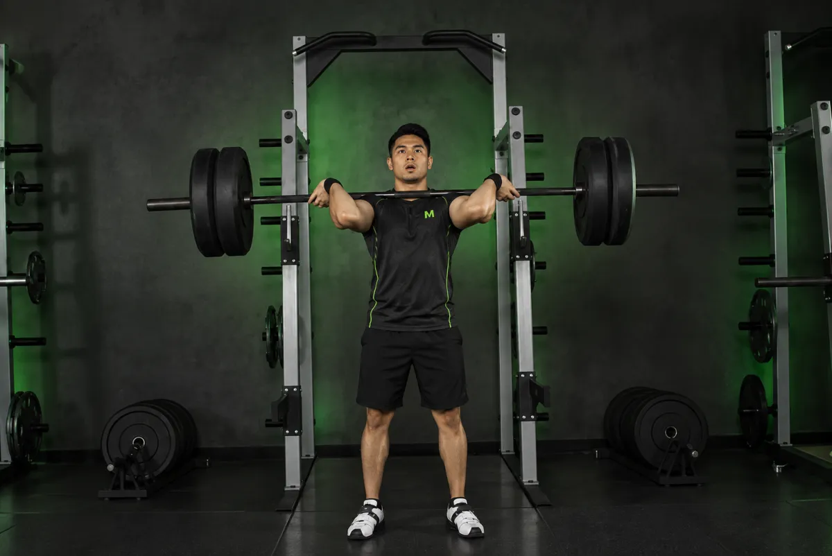 Split jerk (Bắt đầu)