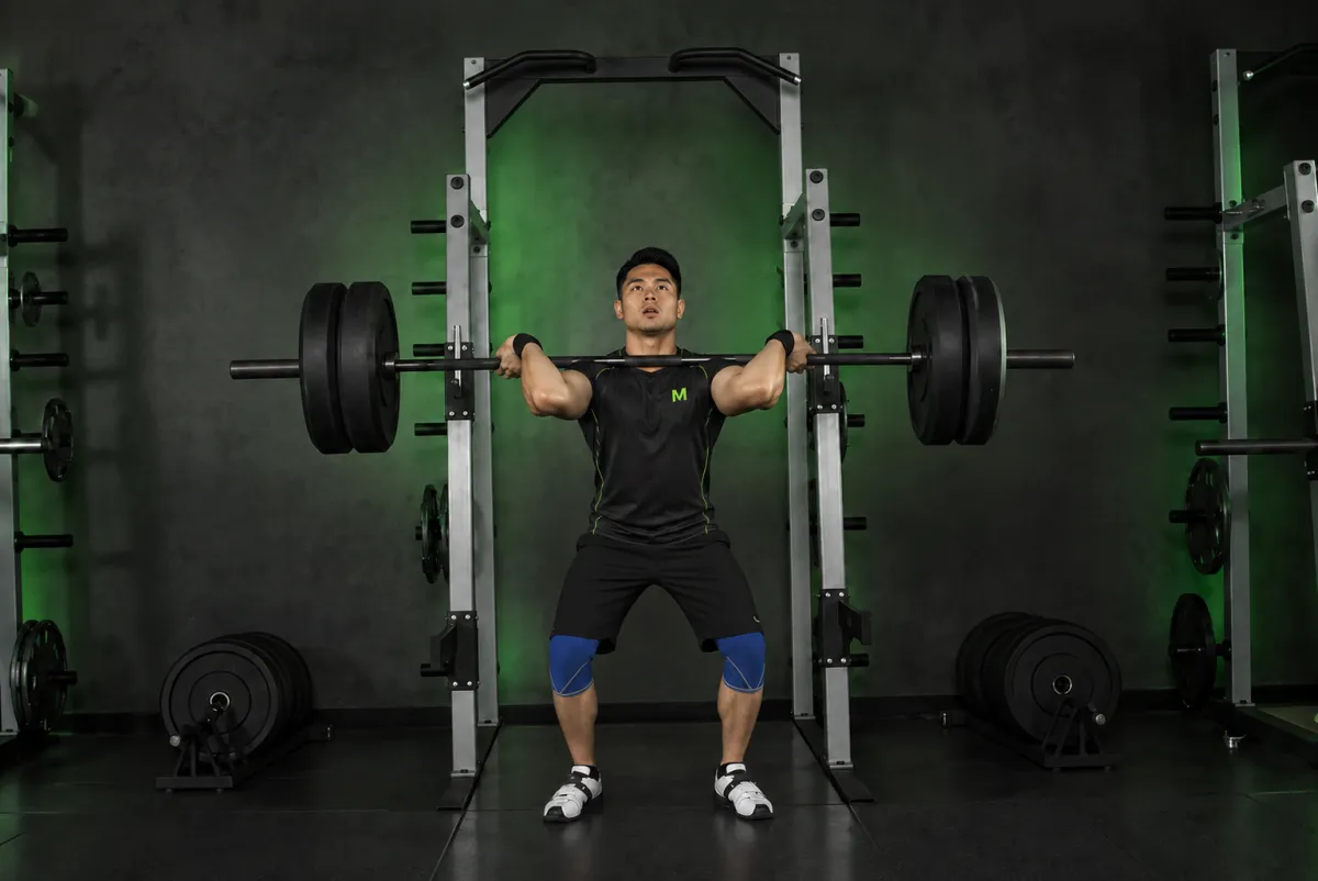 Split jerk (Kết thúc)