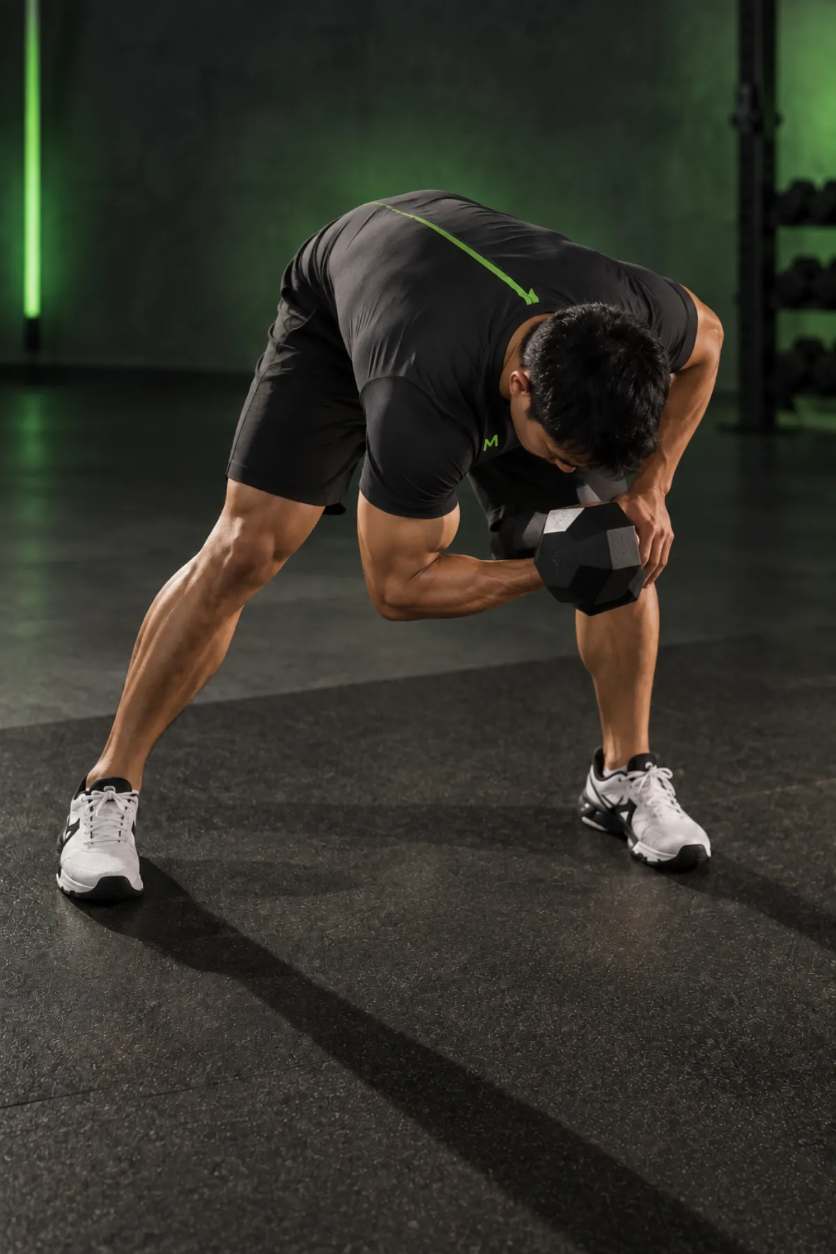 Cuốn tạ tập trung khi đứng (concentration curl) (Kết thúc)