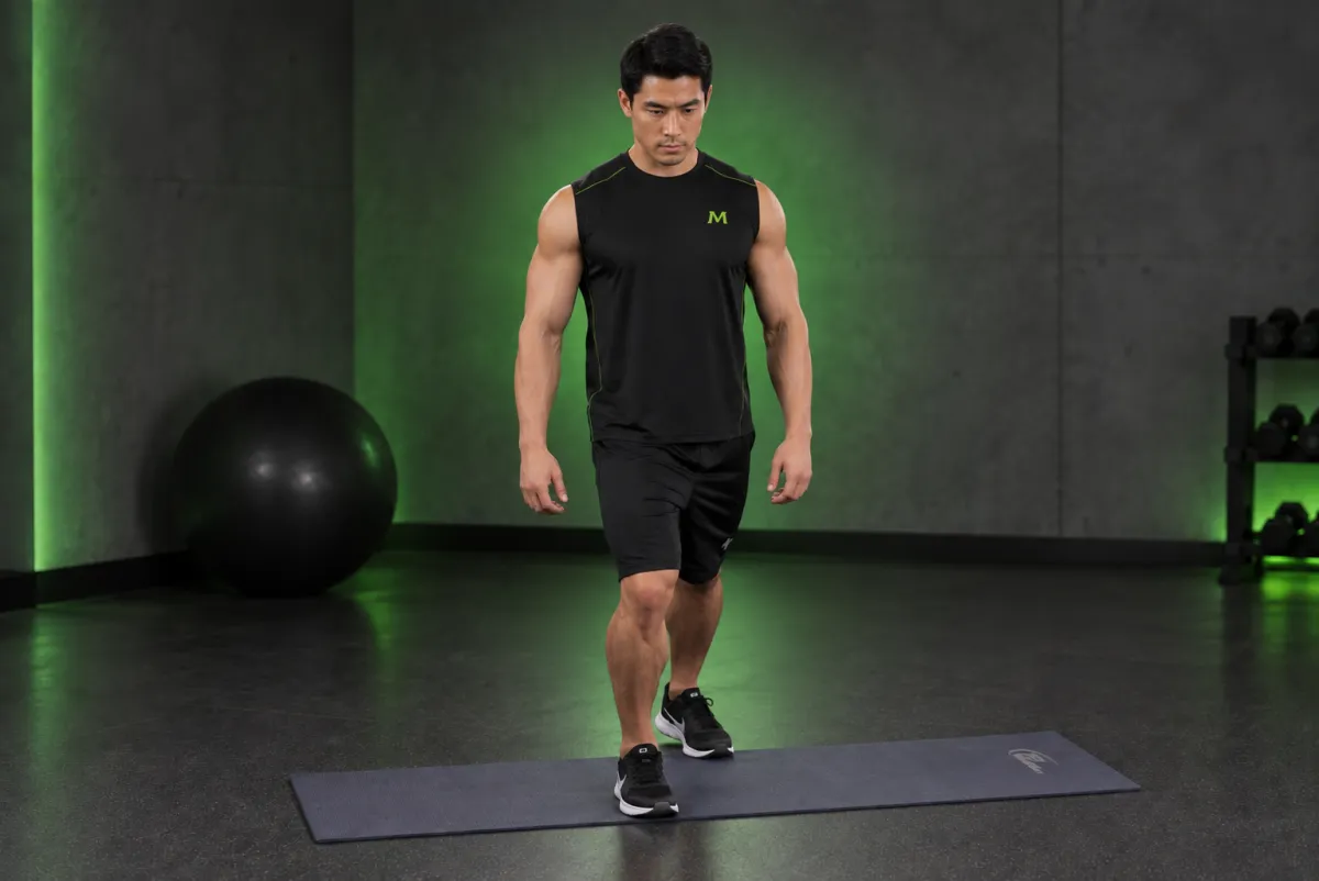 Giãn cơ dép và gân Achilles đứng (Kết thúc)