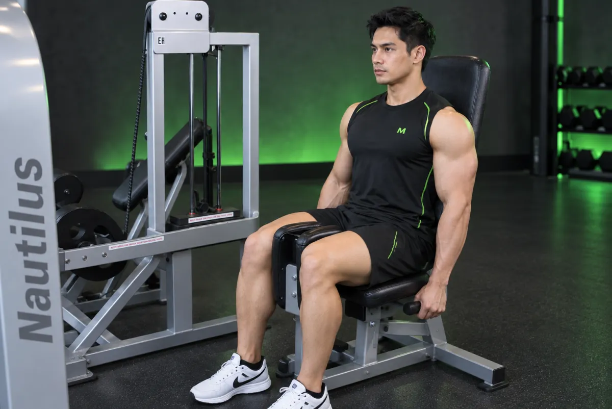 Máy khép đùi trong (thigh adductor) (Kết thúc)