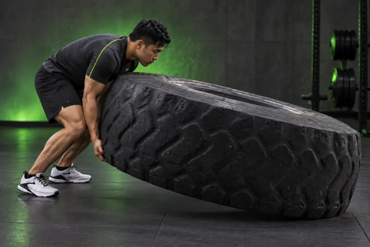 Lật lốp xe (tire flip) (Kết thúc)
