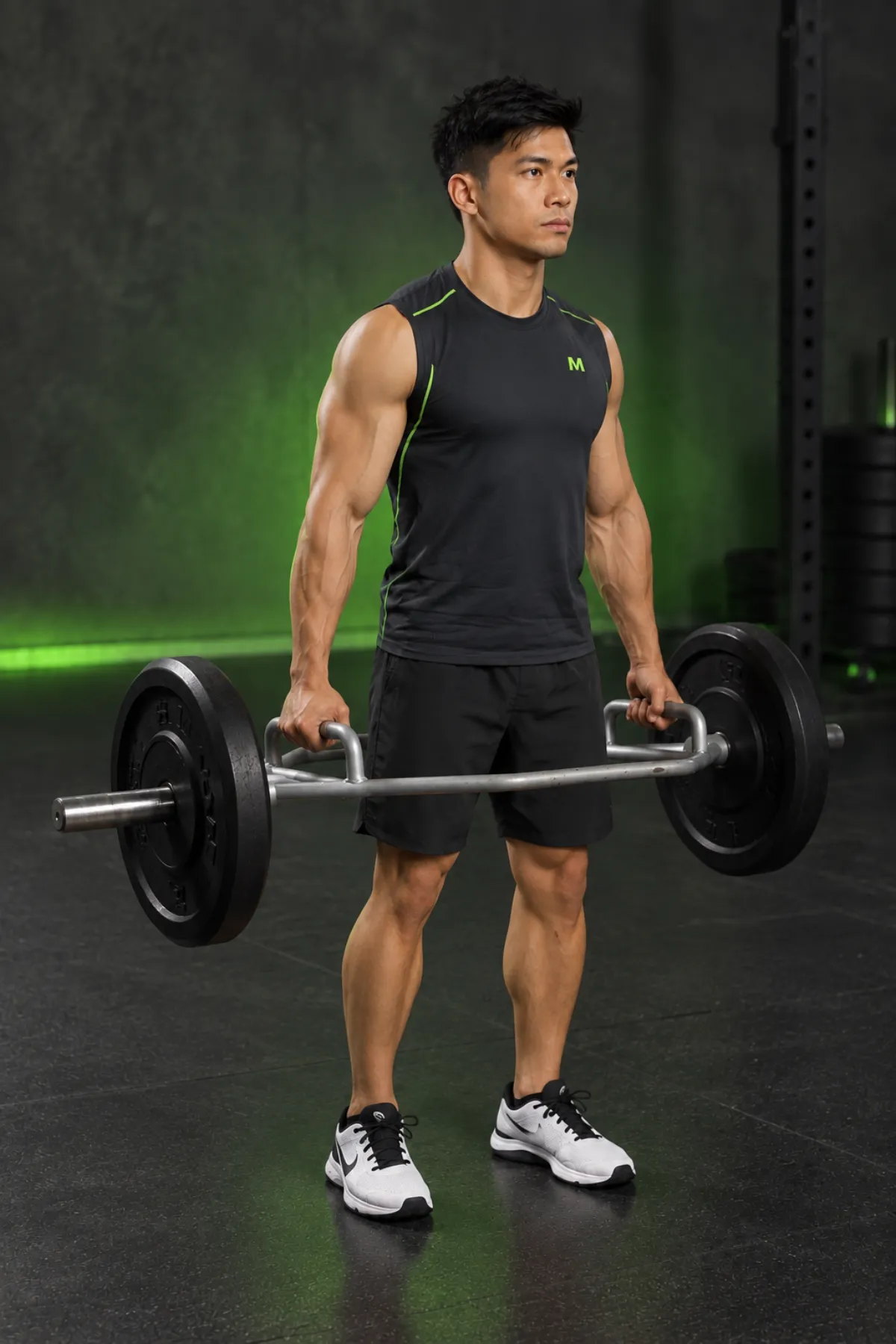 Deadlift với thanh trap bar (hex bar) (Kết thúc)