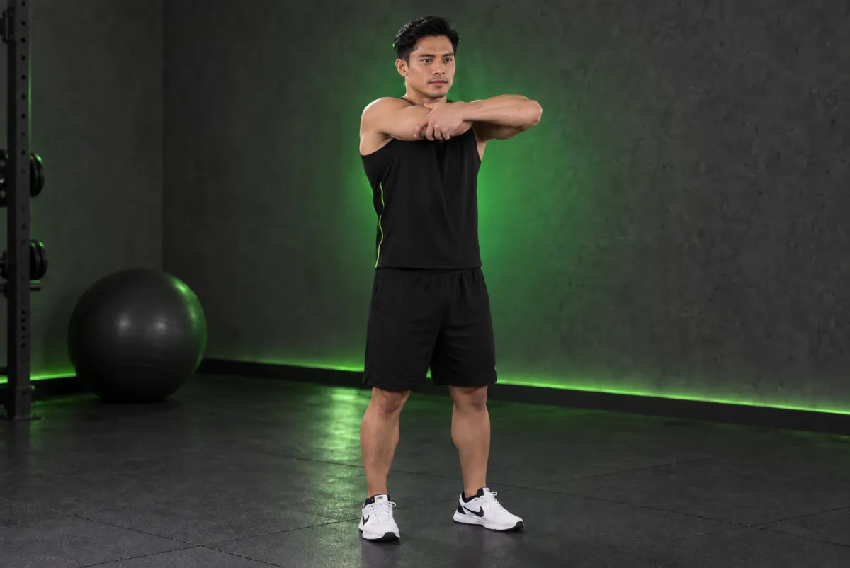 Tricep Side Stretch (End)