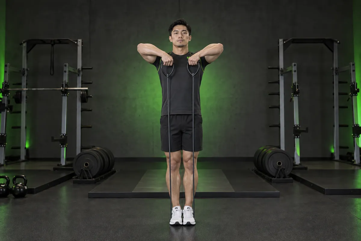 Kéo thẳng đứng với dây kháng lực (Kết thúc)